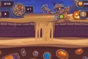 Y035-木乃伊糖果HTML5游戏全屏PC页游源码