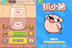 Y636【抓小猪H5】三网H5消除类游戏2025最新整理WIN系服务端+Linux手工服务端+教程